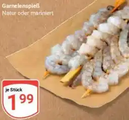 Globus Garnelenspieß Angebot