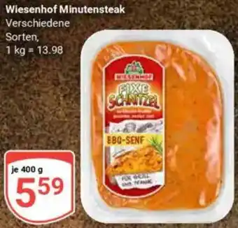 Globus Wiesenhof Minutensteak Angebot