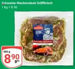 Globus Schweine-Nackensteak Grillfleisch Angebot