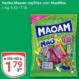 Globus Haribo Maoam JoyStixx oder MaoMixx Angebot