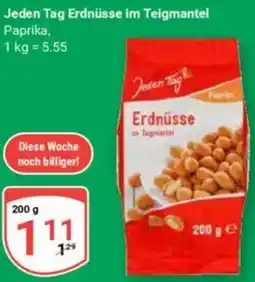 Globus Jeden Tag Erdnüsse im Teigmantel Angebot
