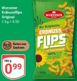 Globus Wurzener Erdnussflips Original Angebot