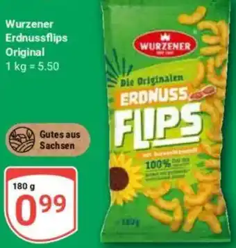 Globus Wurzener Erdnussflips Original Angebot