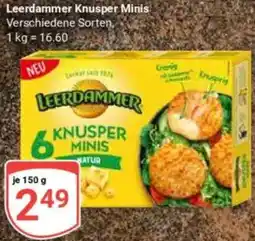 Globus Leerdammer Knusper Minis Angebot
