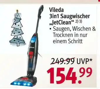 Rossmann Vileda 3in1 saugwischer „jetclean“ Angebot