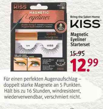 Rossmann Kiss magnetic eyeliner starterset Angebot