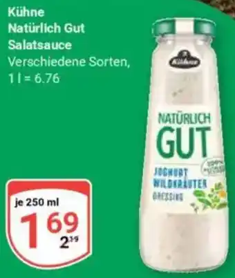 Globus Kühne Natürlich Gut Salatsauce Angebot