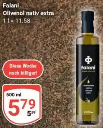 Globus Falani Olivenöl nativ extra Angebot