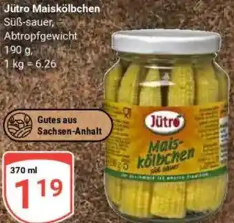 Globus Jütro Maiskölbchen Angebot