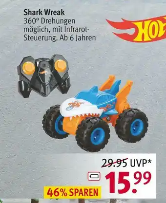 Rossmann Hot wheels shark wreak Angebot