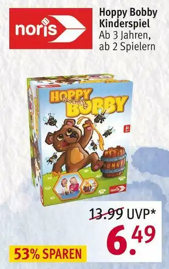 Rossmann Noris hoppy bobby Angebot