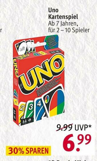 Rossmann Uno Angebot
