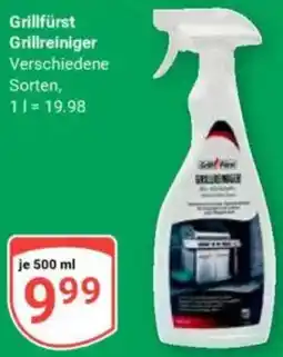 Globus Grillfürst Grillreiniger Angebot