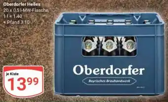 Globus Oberdorfer Helles Angebot