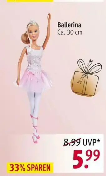 Rossmann Barbie ballerina Angebot