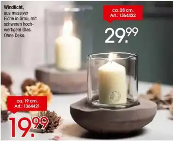 Zurbrüggen Windlicht Angebot