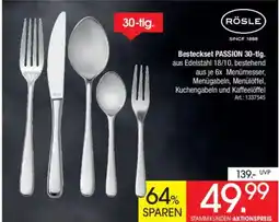 Zurbrüggen RÖSLE Besteckset PASSION 30-tlg. Angebot