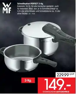 Zurbrüggen WMF Schnelltopfset PERFECT 2-tig. Angebot