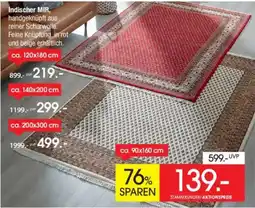 Zurbrüggen Indischer MIR Angebot