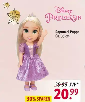 Rossmann Rapunzel puppe Angebot