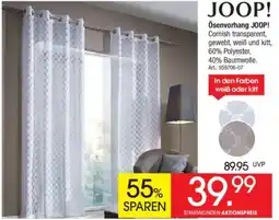 Zurbrüggen Ösenvorhang JOOP! Angebot