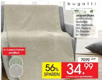Zurbrüggen bugatti Jacquard Decke Angebot