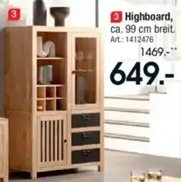 Zurbrüggen LANDSCAPE Highboard Angebot