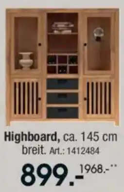 Zurbrüggen Highboard Angebot