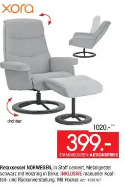 Zurbrüggen xora Relaxsessel NORWEGEN Angebot