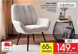 Zurbrüggen cantus Sessel SIMON Angebot