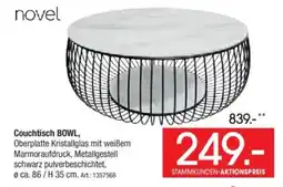 Zurbrüggen novel Couchtisch Couchtisch BOWL, Angebot