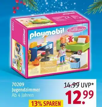 Rossmann Playmobil 70209 jugendzimmer Angebot