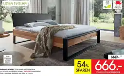 Zurbrüggen LINEA NATURA Balkenbett Balkenbett KONRAD, Eiche massiv geölt, Liegefläche Angebot