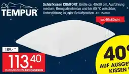 Zurbrüggen TEMPUR Schlafkissen COMFORT Angebot