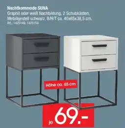 Zurbrüggen Boxxx Nachtkommode SUNA Angebot