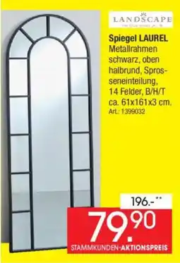 Zurbrüggen LANDSCAPE Spiegel LAUREL Angebot
