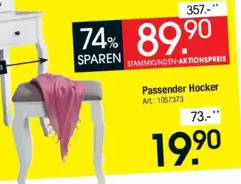 Zurbrüggen LANDSCAPE Passender Hocker Angebot