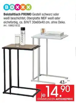 Zurbrüggen BOXXX Beistelltisch PROMO Angebot