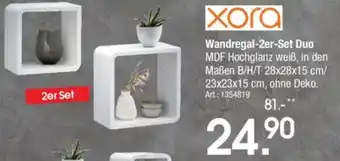Zurbrüggen xora Wandregal-2er-Set Duo Angebot