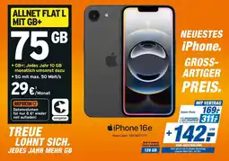expert Techno Land iPhone 16e + ALLNET FLAT L MIT GB+ Angebot
