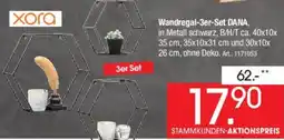 Zurbrüggen xora Wandregal-3er-Set DANA Angebot