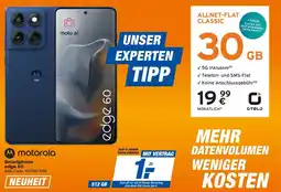 expert Techno Land motorola Smartphone edge 60 + ALLNET-FLAT CLASSIC Angebot