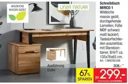 Zurbrüggen LINEA NATURA Schreibtisch MIRCO 1 Angebot