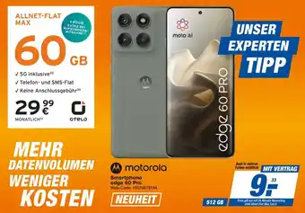 expert Techno Land motorola Smartphone edge 60 Pro + ALLNET-FLAT MAX Angebot