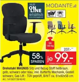 Zurbrüggen MODANTE Drehstuhl MAGNUS Angebot