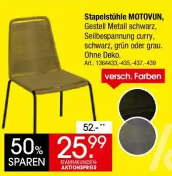 Zurbrüggen Stapelstühle MOTOVUN Angebot