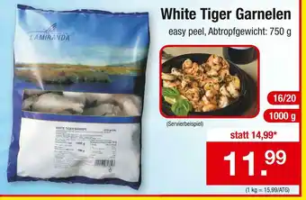 Zimmermann Lamiranda white tiger garnelen Angebot