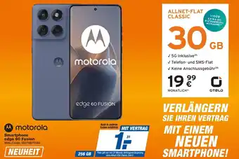 expert Techno Land motorola Smartphone edge 60 Fusion + ALLNET-FLAT CLASSIC Angebot