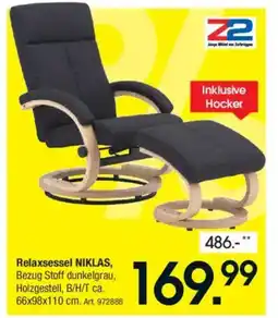 Zurbrüggen Z2 Relaxsessel NIKLAS Angebot
