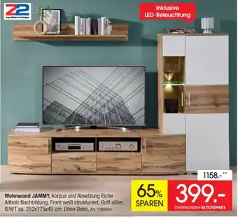 Zurbrüggen Z2 Wohnwand JAMMY Angebot